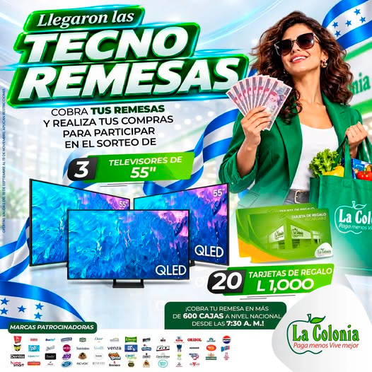 La Colonia remesas cuadrado 1