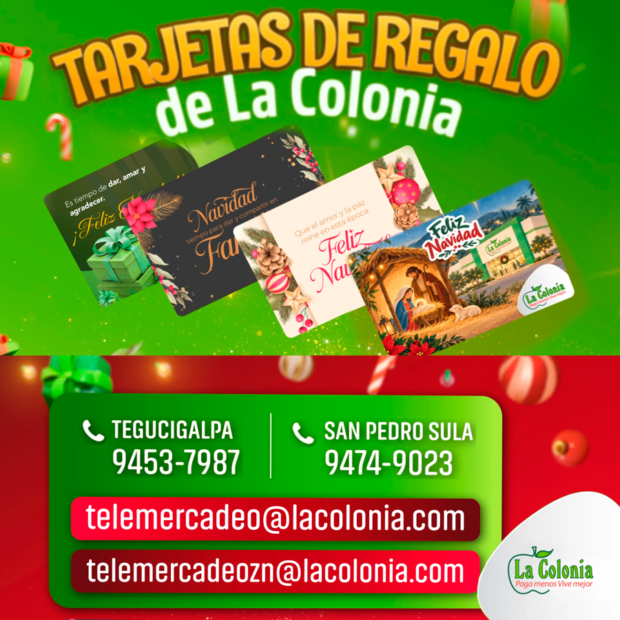 La Colonia Tarjetas de Regalo